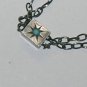 Antique Ladies Silver Slide Chain for Pocket or Pendant Watch Circa 1900