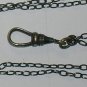 Antique Ladies Silver Slide Chain for Pocket or Pendant Watch Circa 1900