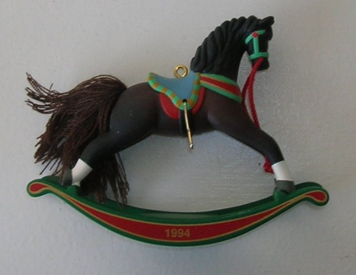 1994 Rocking Horse Hallmark Ornament