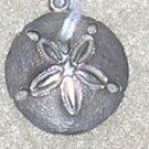 Sterling Sand Dollar Charm