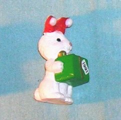 1991 Hallmark Merry Miniature Christmas Bunny