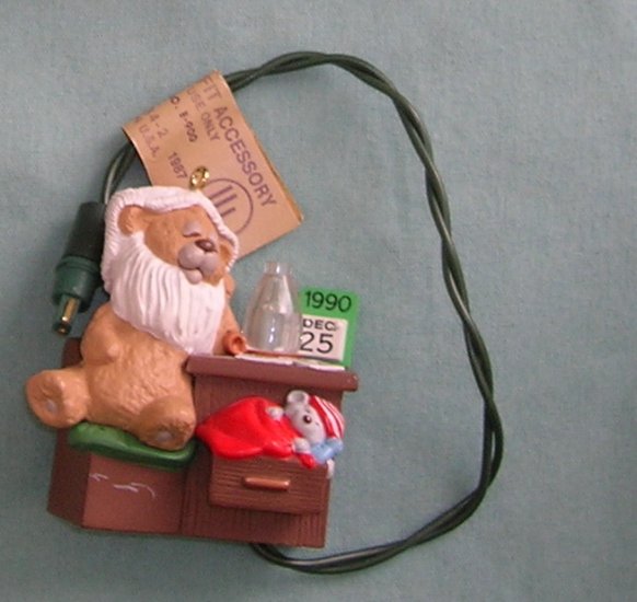 1990 Beary Short Nap Hallmark Ornament