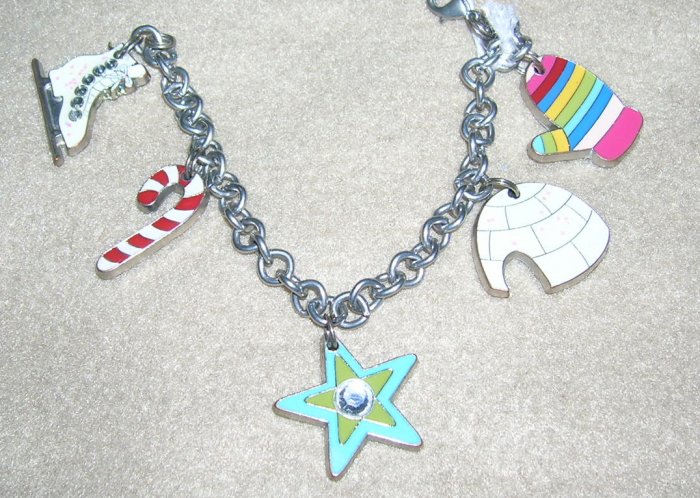 Winter Fun Charm Bracelet