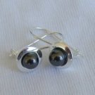 P-black earrings