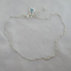 Anklet-blue star