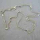 S-silver necklace from Israel