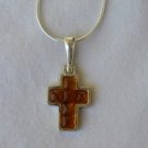 Mini amber cross