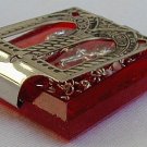 Mini red rosary box