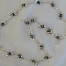 beautiful black cat eye necklace