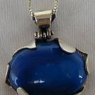 Blue agate pendant Blue agate pendant