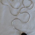 Rhodium necklace