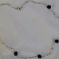 Black cubes necklace