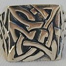 Silver lines ring