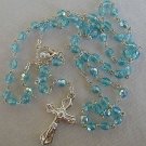 Aqua-blue rosary