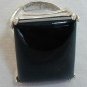 Black agate ring