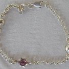 Purple star bracelet