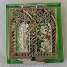Mini peridot Rosary box