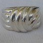Shiny silver ring