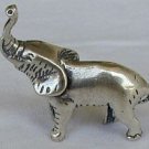 Elephant  silver miniature