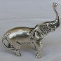 Elephant silver miniature