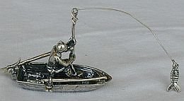Fisherman miniature