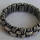 Hand made silver ring