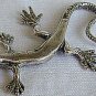 Lizard silver miniature