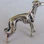 A Greyhound silver miniature