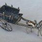 Carriage silver miniature-A