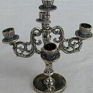 Candle sticks silver miniature