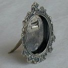 Oval photo frame miniature