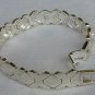 Unisex silver bracelet
