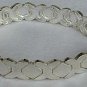 Unisex silver bracelet