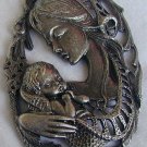 Mother and son-decorative