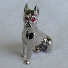 Bulldog Rhodium miniature
