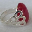 Red and silver ring AB