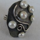 6white pearls ring 6white pearls ring