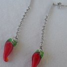 Red pepper earrings Red pepper earrings