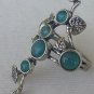 Silver flower-green