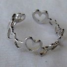 Hearts-adjustable  ring