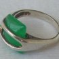 Green glass ring