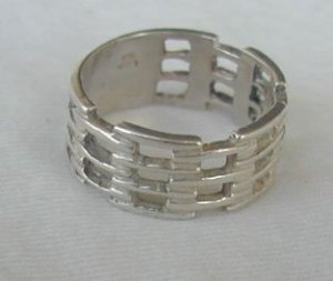 unisex-line ring