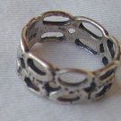 Silver holes ring Silver holes ring