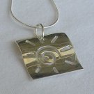 Fantasy silver pendant