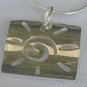 Fantasy silver pendant