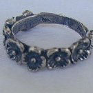Bouquet silver ring