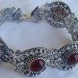 Red magic silver bracelet