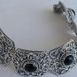 Onyx magic silver bracelet
