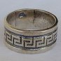 African silver ring