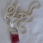 Mini red window pendant
